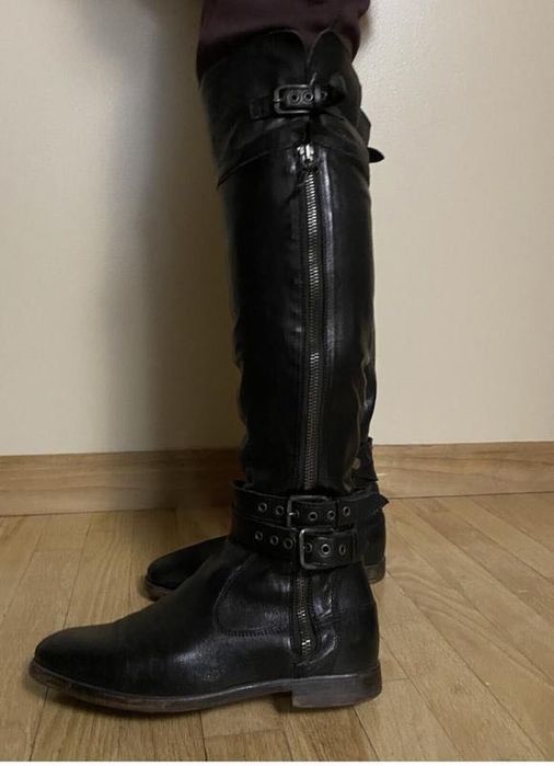 Ботфорти шкіряні бренду ugg , оригінал