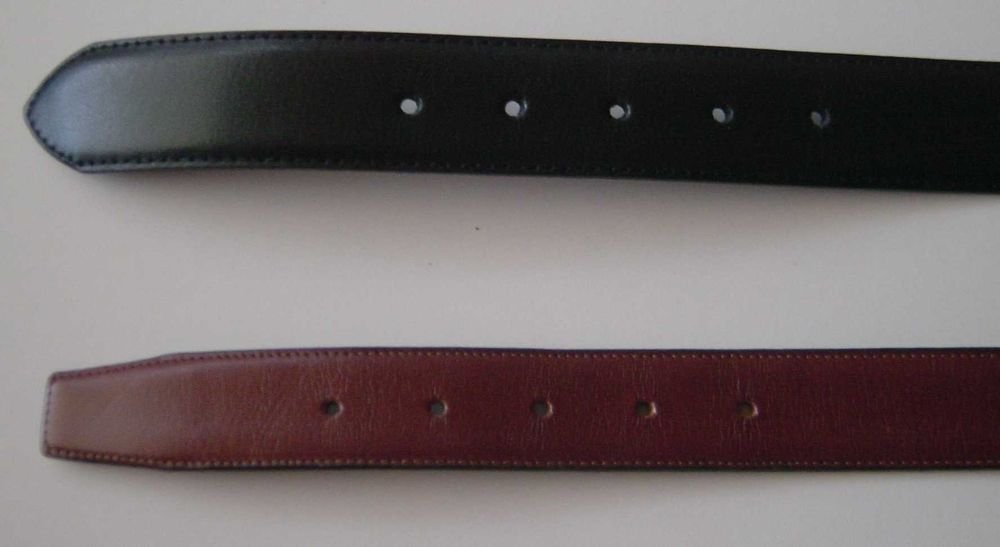 Conjunto 2 cintos Homem: Em pele, Lacoste (115/48) e Cacharel (110/44)