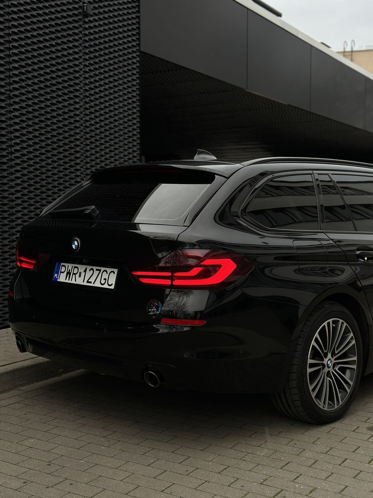 Super BMW 520d G31 Kombi BLACK Sport Line Full Ambiente Serwis OKAZJA