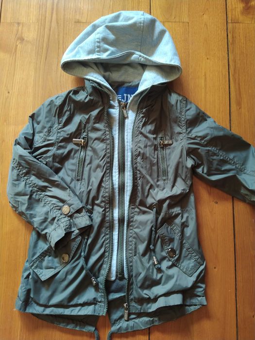 Parka impermeável criança