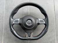 Kierownica ścięta VW Golf VI 6 GTI Multifunkcja Stan BDB!