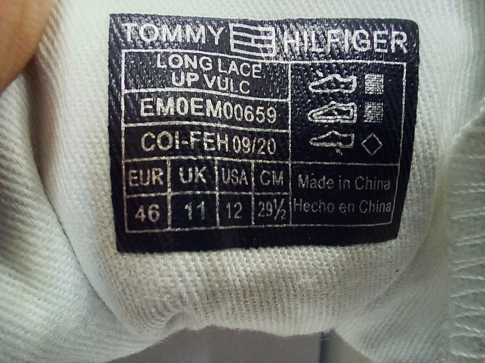 Кеди тканина Tommy hilfiger оригінал