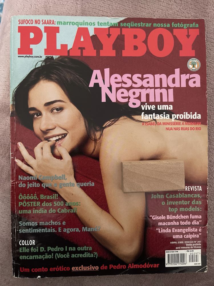 Revista playboy Alessandra Negrini