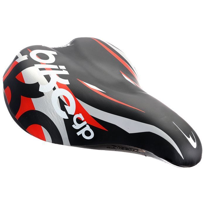 Siodło Bike Gp Dziec. Cz/Sr/Czerwone