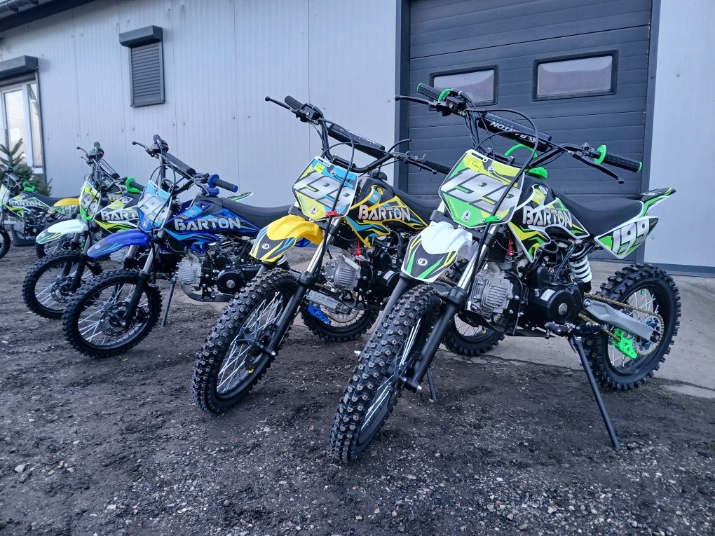 Cross Pit Bike Barton DB125 enduro Junior raty wysyłka kxd
