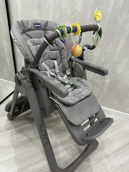 Стульчик для годування/шезлонг з народження Chicco  Polly Magic Relax