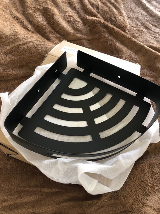 Saboneteira/suporte duche preto