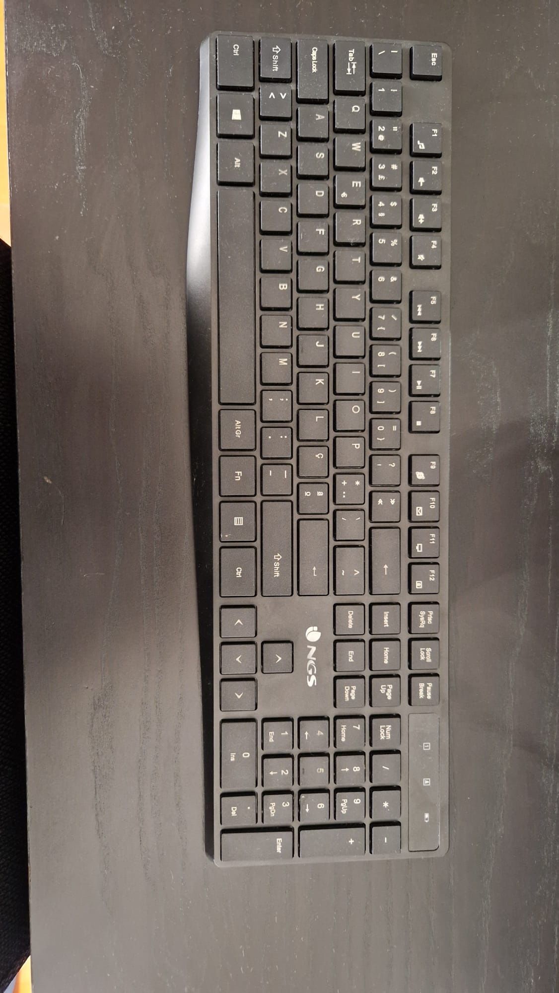 Conjunto Teclado + Rato Wireless NGS Allure Kit