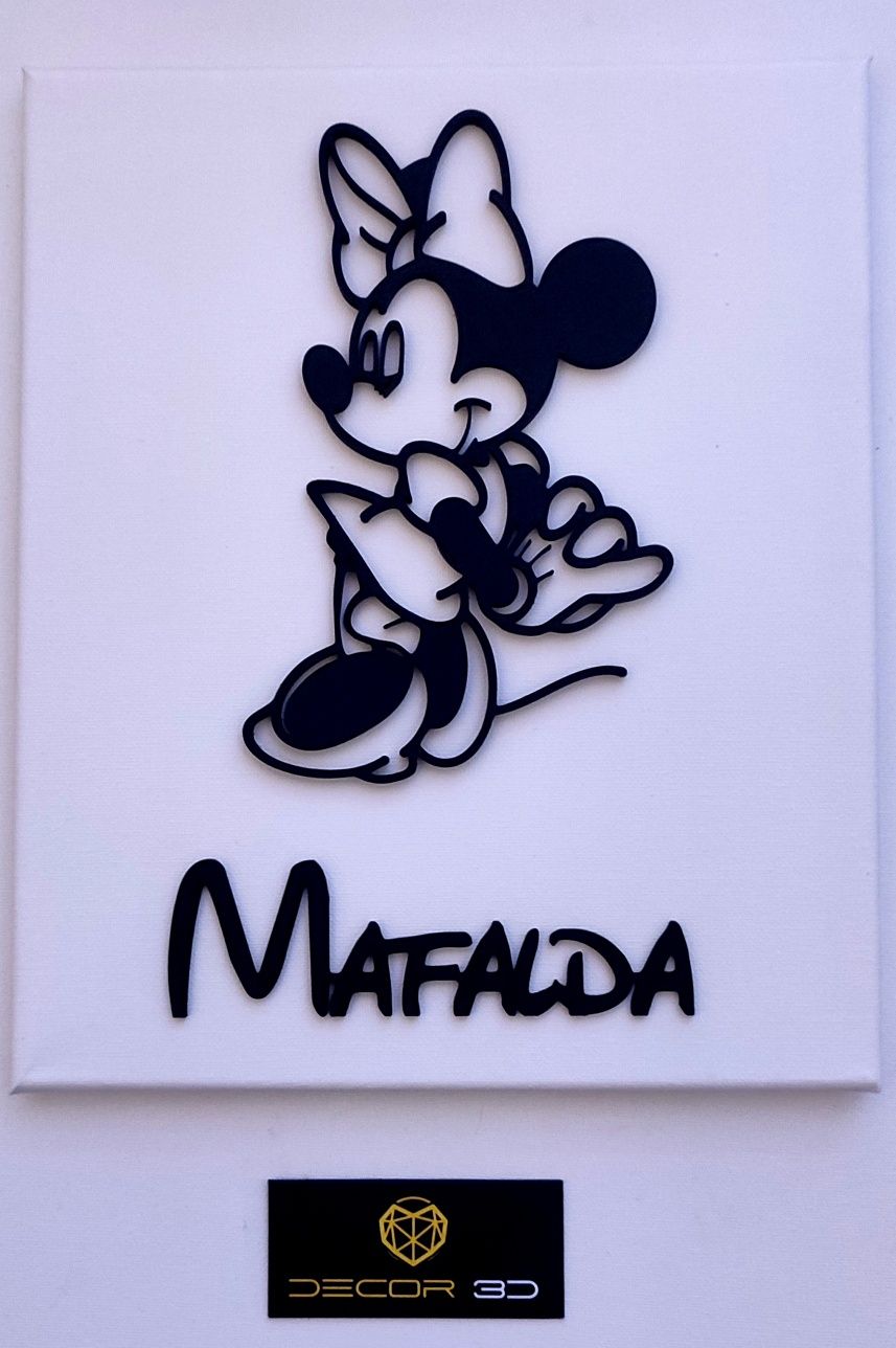 Quadro Infantil 3d personalizado