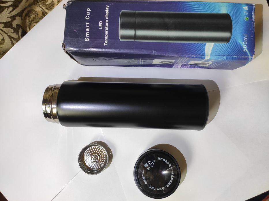 Термос з термометром