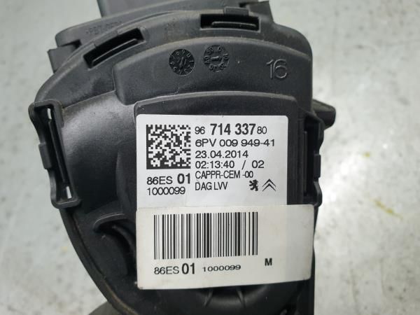 Pedal do acelerador CITROËN C3 II (SC_)
