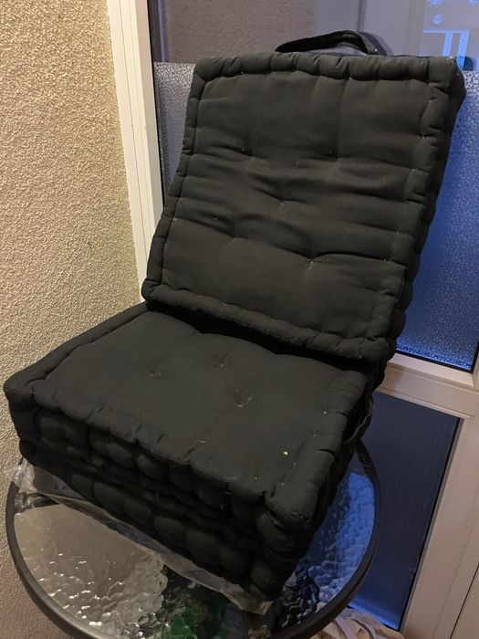 Poduszki do siedzenia na podłodze - 4 sztuki