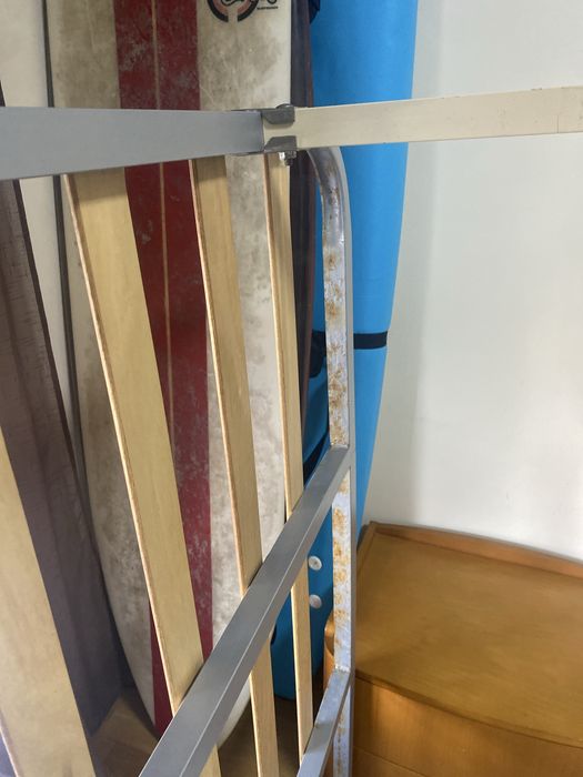 Estrado metalico de ripas 190x140