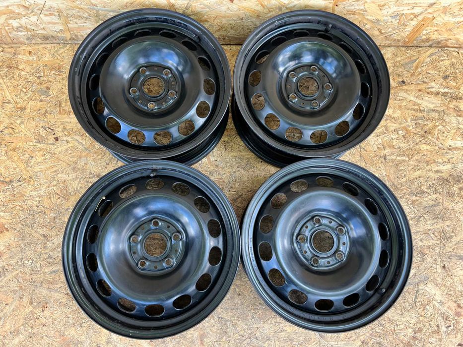 Audi A3 8V Felgi stalowe 16 16x6,5J ET46 + Kołpaki + czujniki TPMS kpl