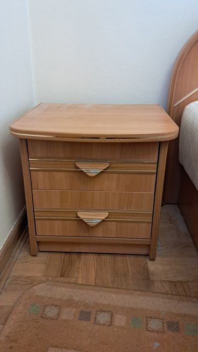 Łoże łóżko 2 os  + 2szafki nocne