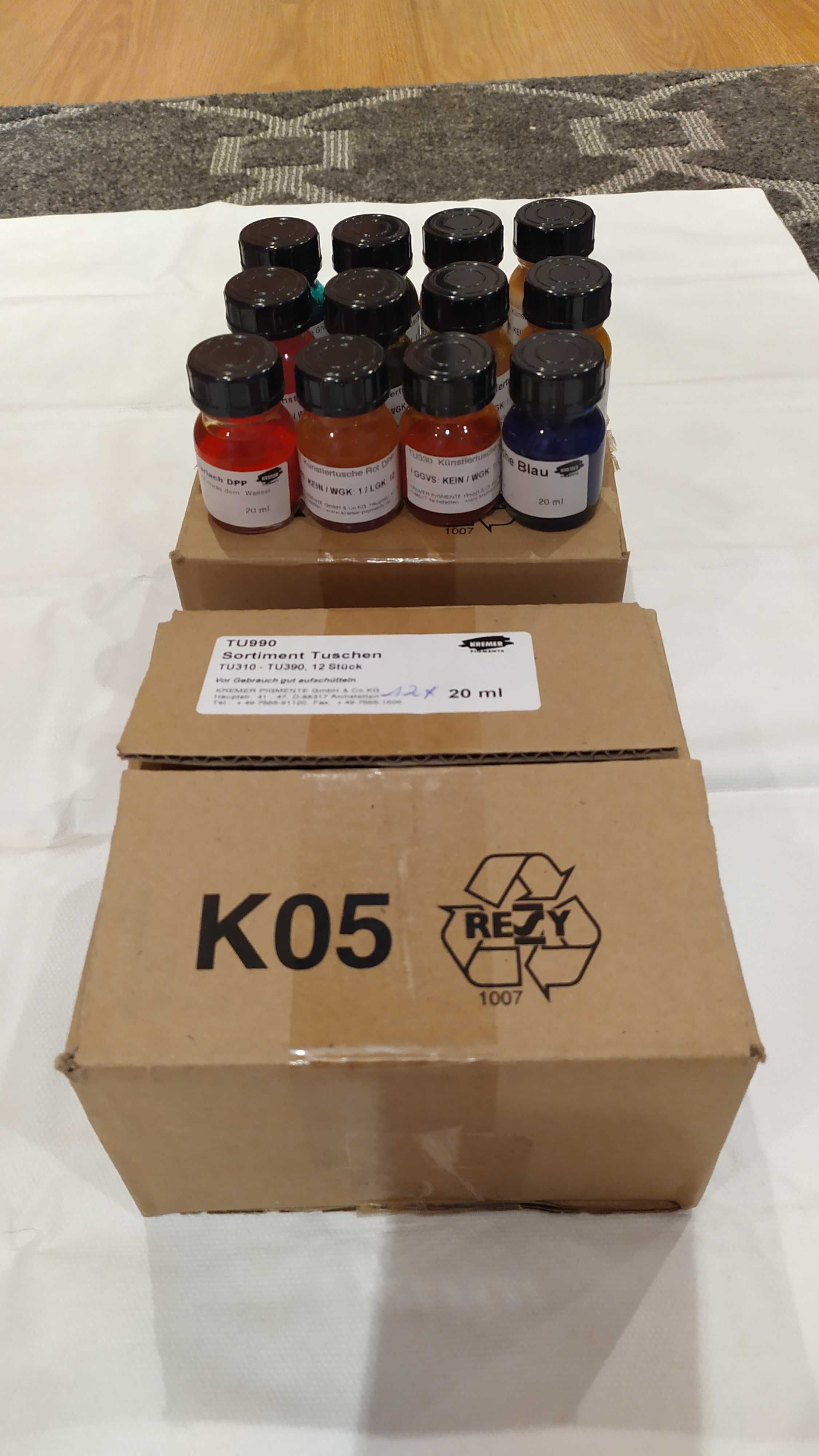 Kit de pintura - Fine Artist Ink (Kremer made)