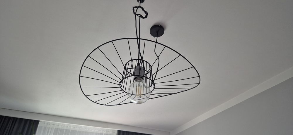 Nowoczesna lampa sufitowa żyrandol - styl loft