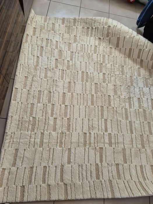 Kremowy,śliczny dywan 158x228cm , nowy!