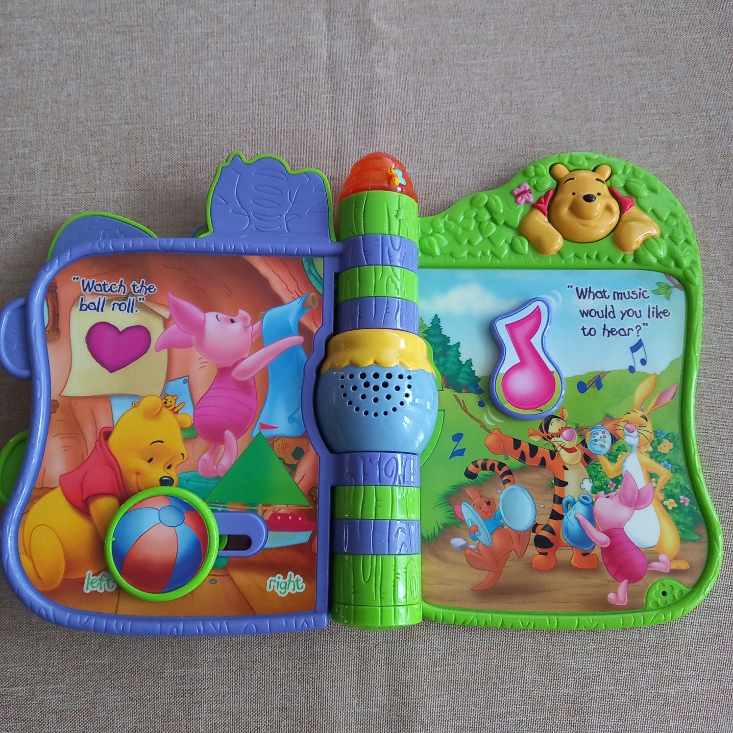 Książeczka vtech, Kubuś Puchatek