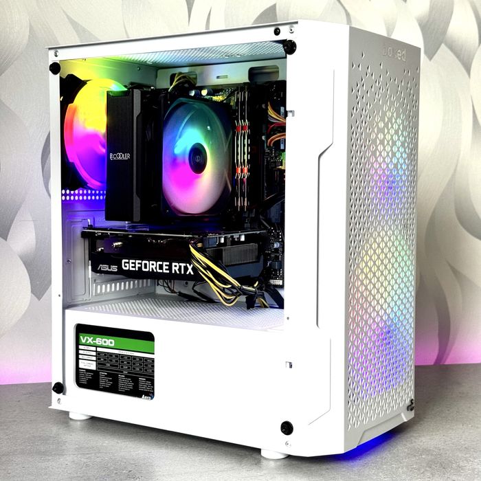 Гарантія! ПК | RTX 3060 12Gb | i5-10400F | 16GB | NVME | Ідеал | 10/10