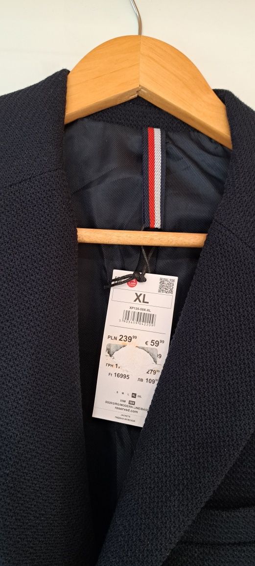 Marynarka męska Slim Fit rozmiar XL, Reserved