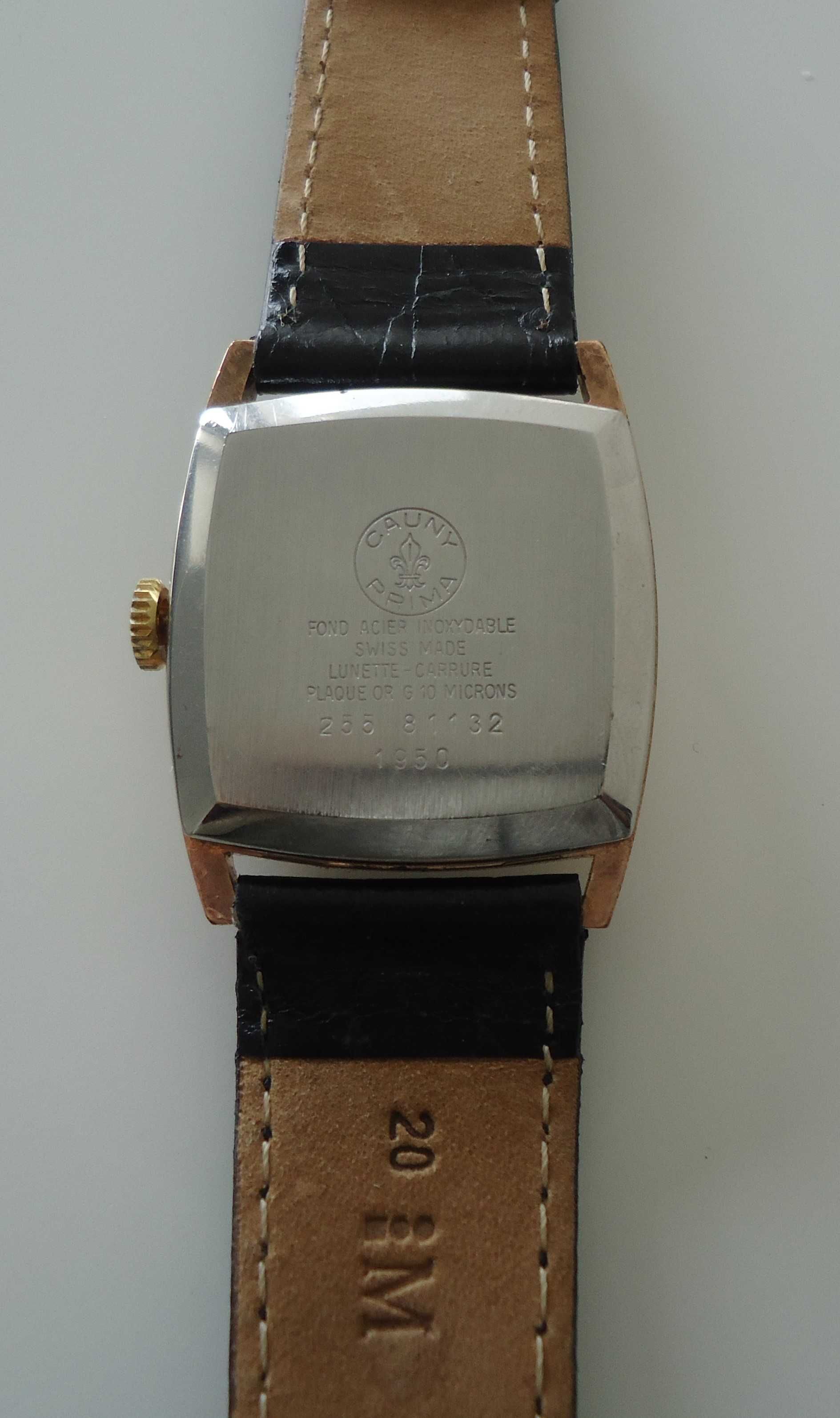 Cauny Prima  -  Relógio de pulso vintage