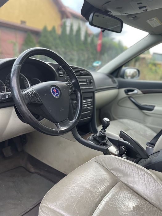 Saab 9-3 | 1.9 TID | 2004 | Skóry | Alufelgi | Hak