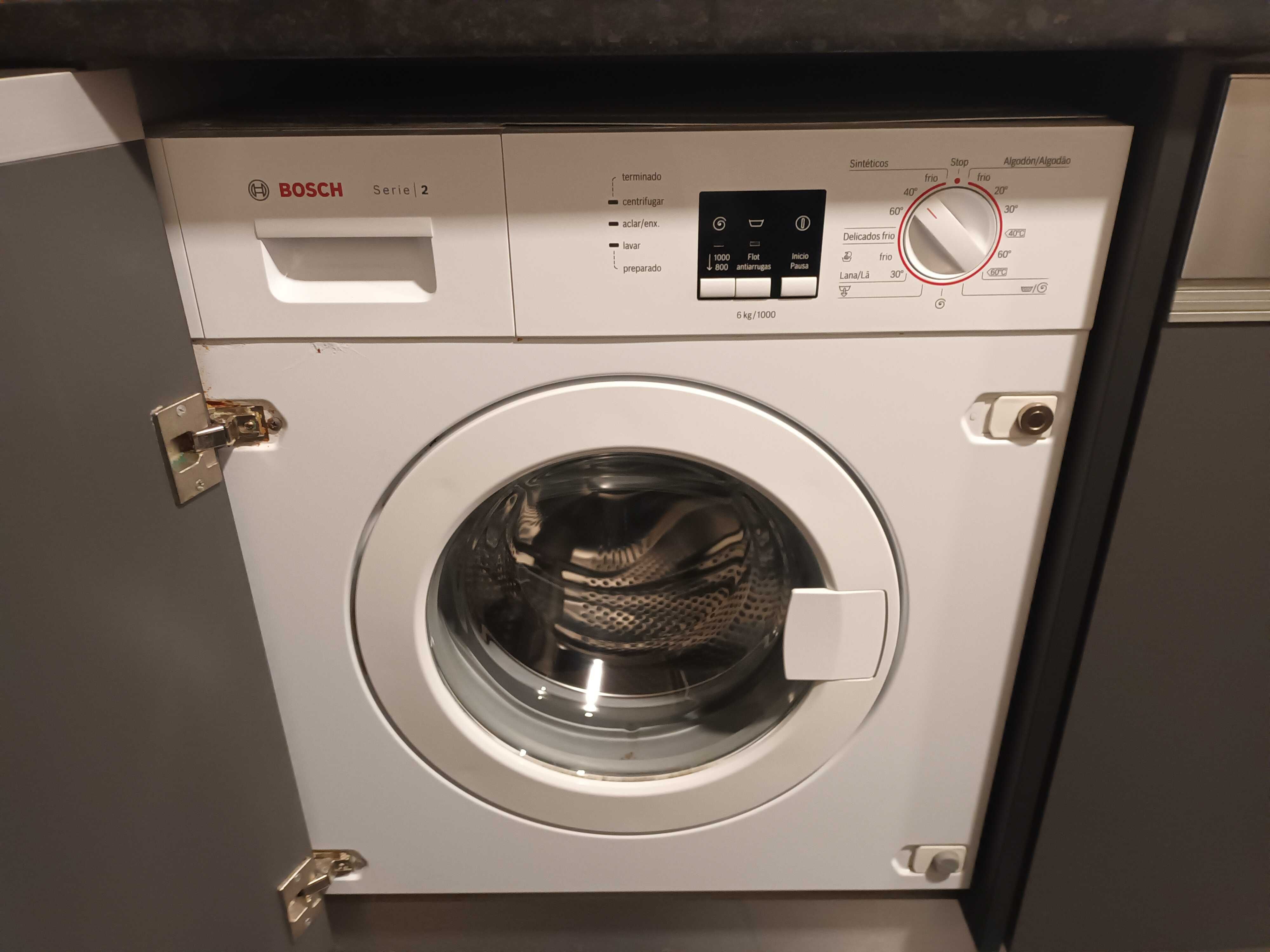 Maquina de lavar roupa de encastrar