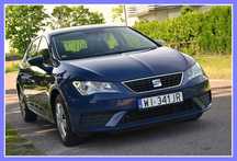 Seat Leon FV23% Benzyna Klimatyzacja 1wł. Polski Salon Serwis ASO Gwarancja EU6