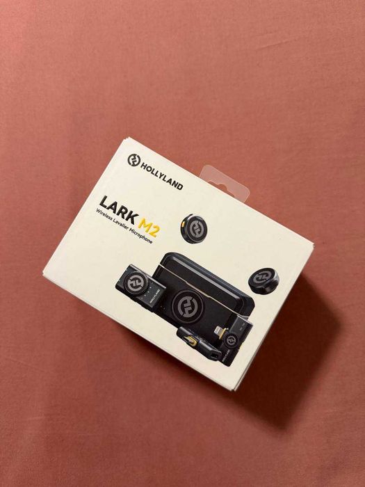 Microfone Hollyland Lark M2 Combo (2TX+3RX)
