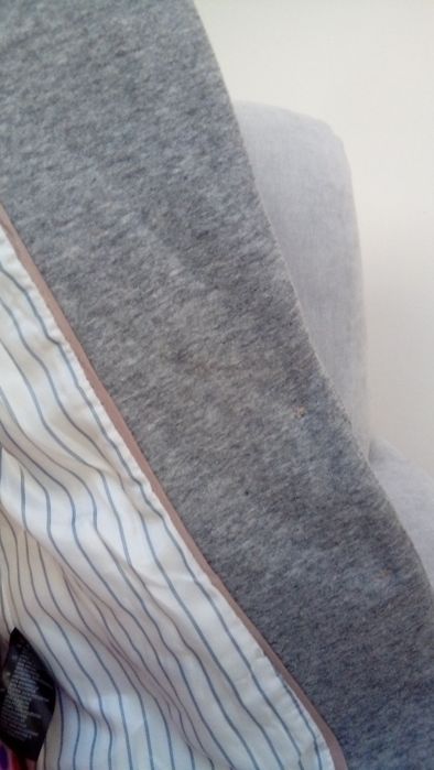 żakiet marynarka szara miękka H&M