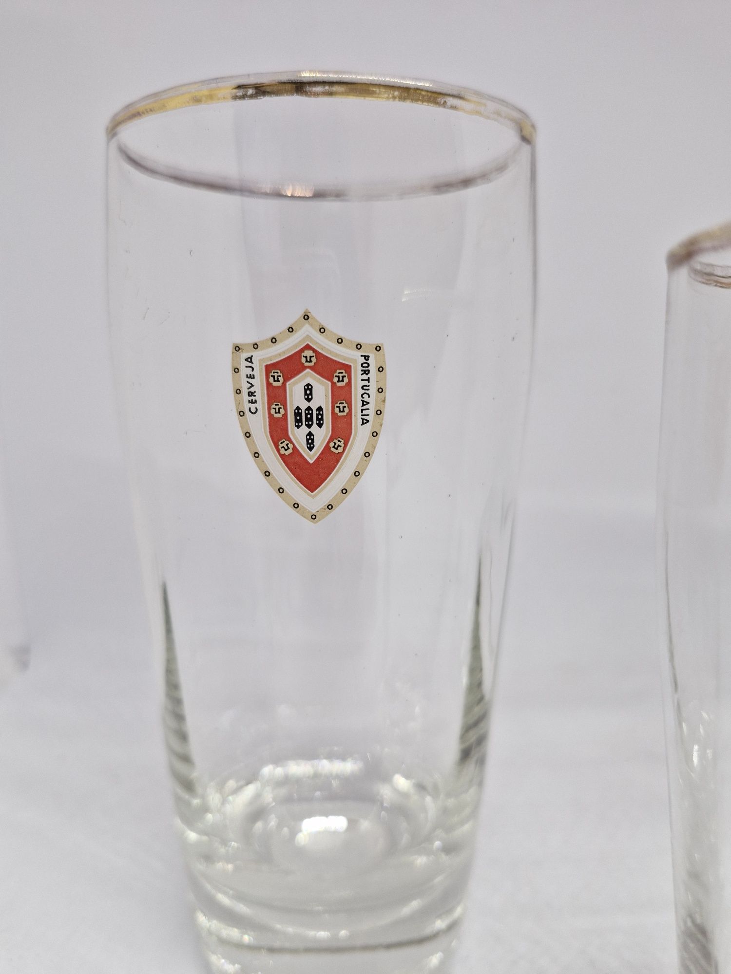 Copos antigos Sagres Cerveja Portuguesa