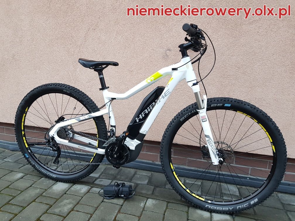 Rower elektryczny górski MTB HAIBIKE koła 29 SHIMANO DEORE XT alu