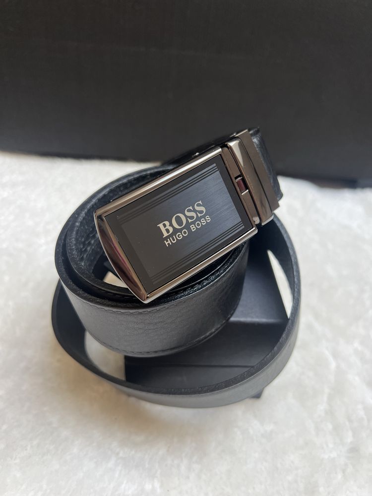 Pasek skórzany 100% Hugo Boss