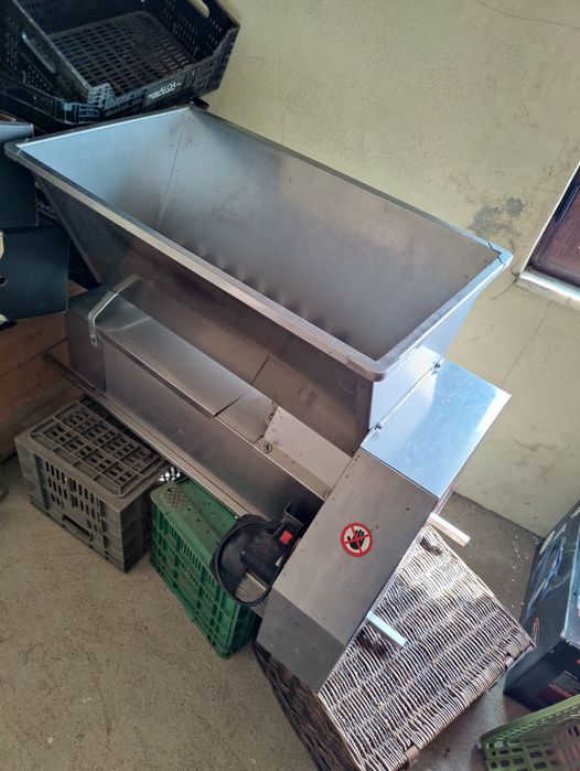 Trituradora de uvas/ recipiente e cuba 350L