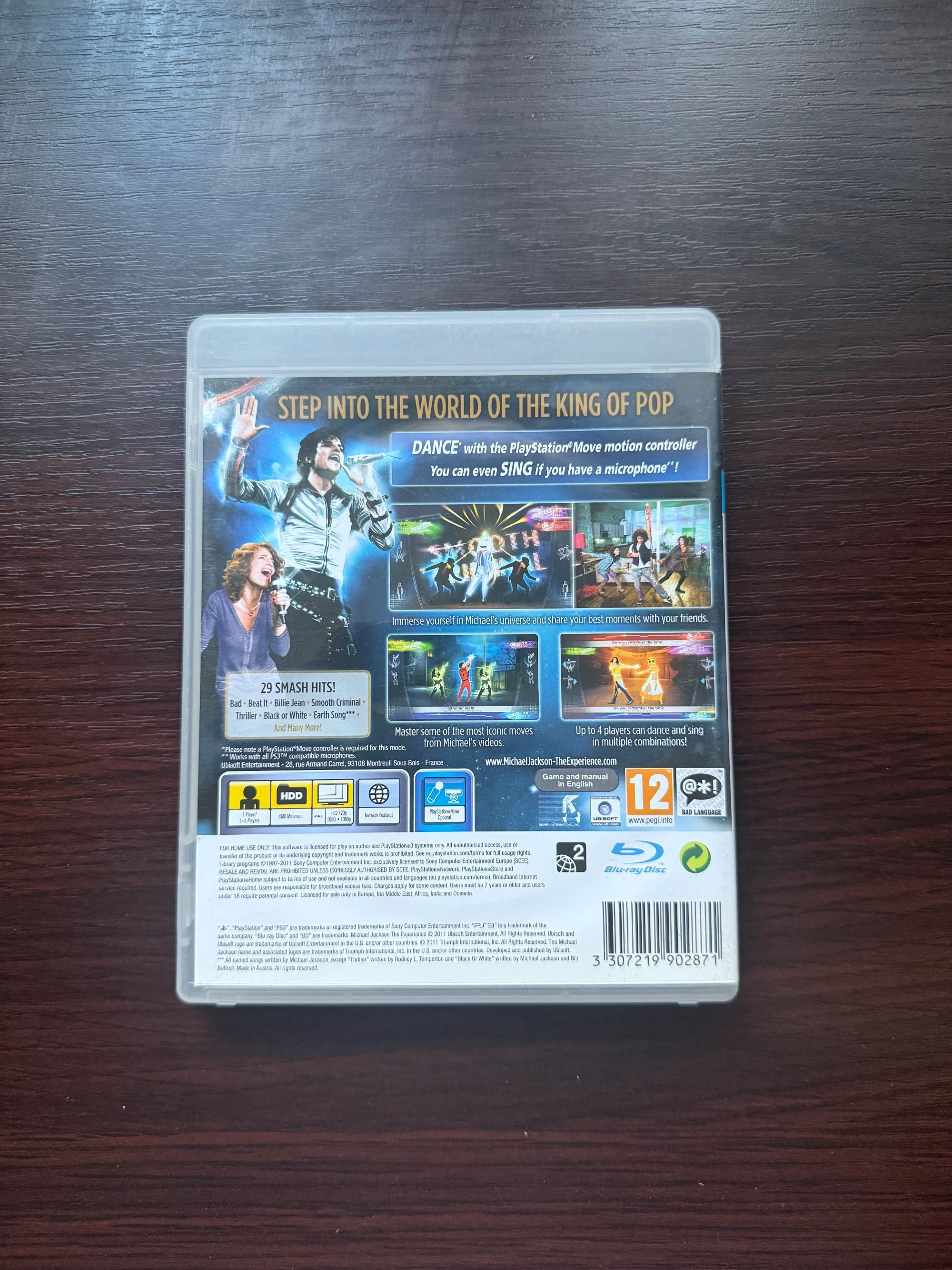 michael jackson the experience ps3