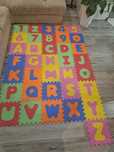 Puzzle edukacyjne  z gąbki, duże