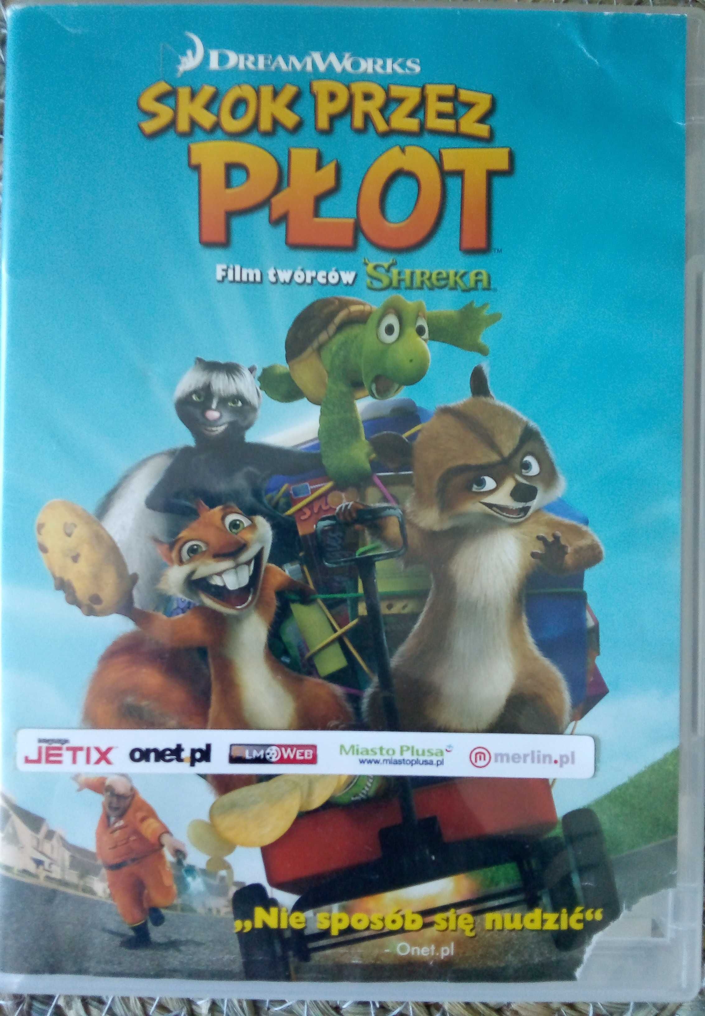 Film Skok przez płot na DVD