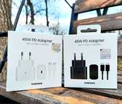 Швидка зарядка Samsung 45W/быстрая зарядка Самсунг 45Вт/Дроп
