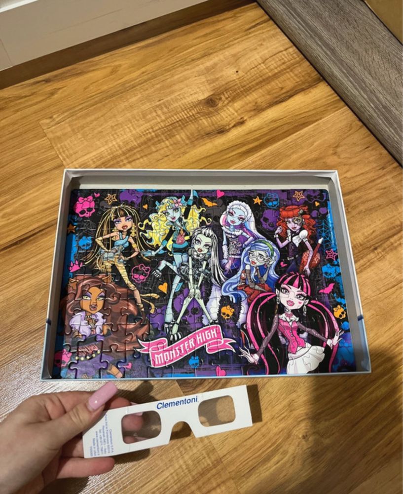 puzzle 3D monster high