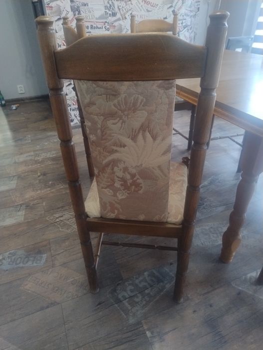 Stół z krzesłami zestaw 6szt do jadalni, kuchni