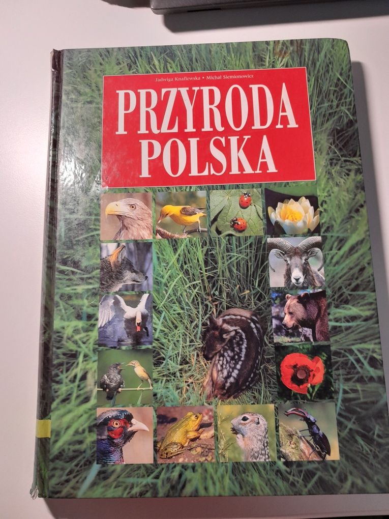 Książka geograficzna Przyroda Polska