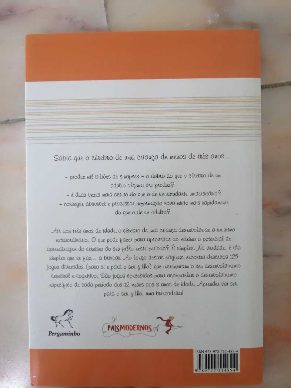 Livro Brincadeiras para crianças 1-3 anos