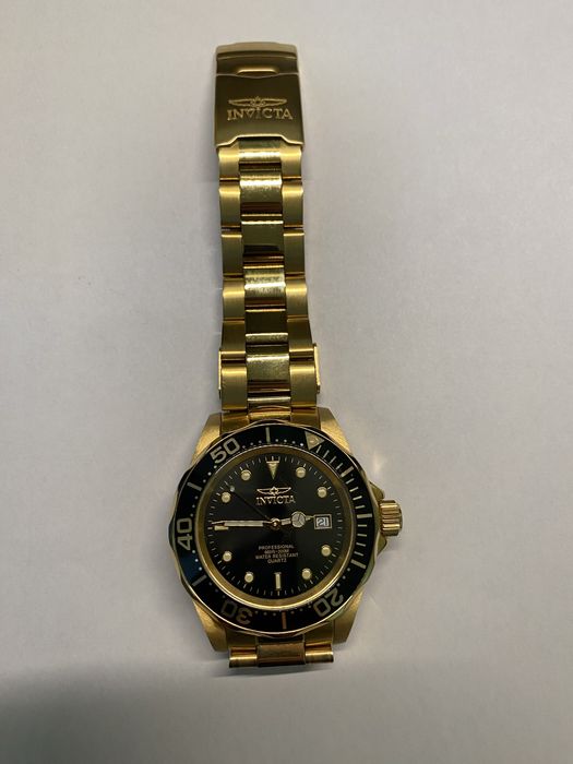 Zegarek Invicta Pro diver złoty
