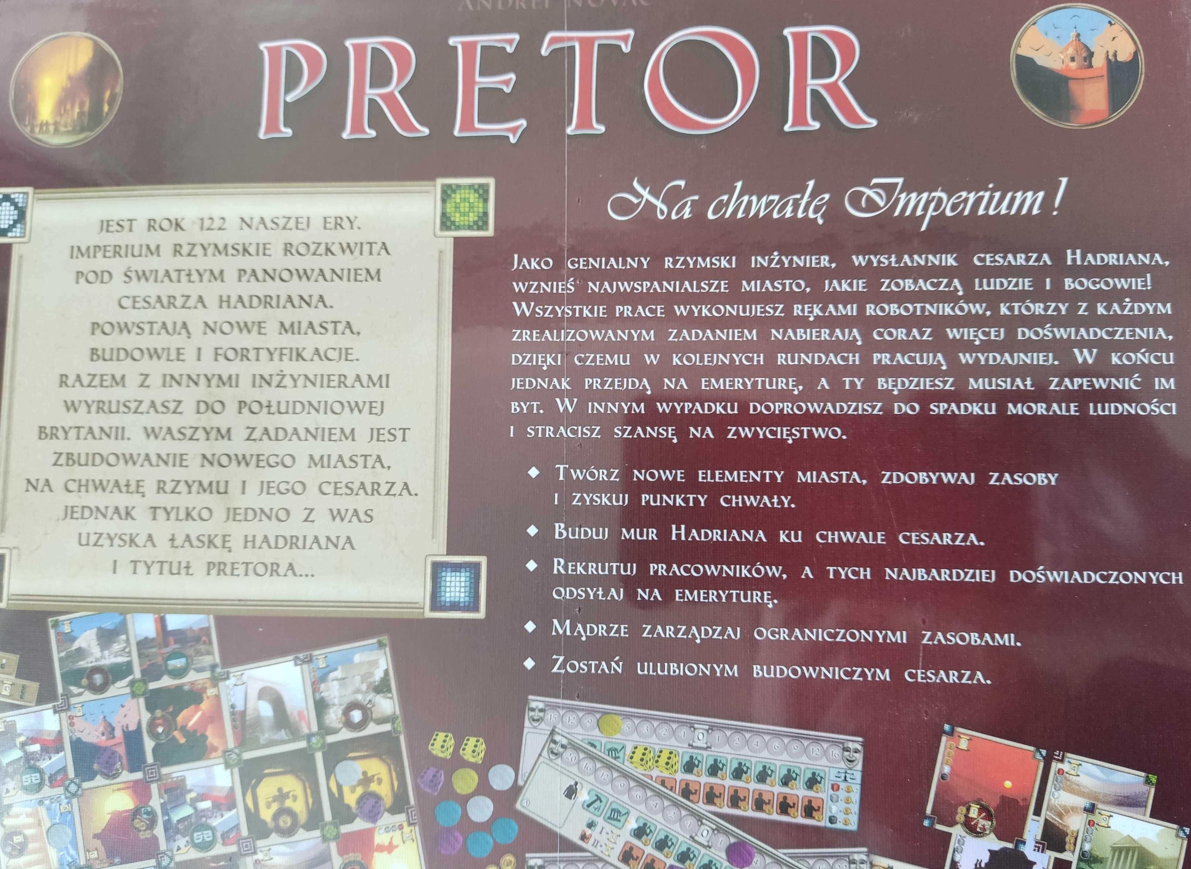 gra Pretor Na chwałę Imperium! Granna NOWA folia