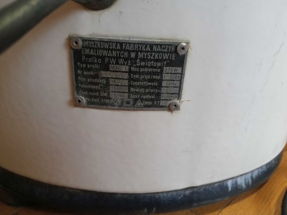 Pralka Frania PW Wyż Światowit M3/8 sprawna
