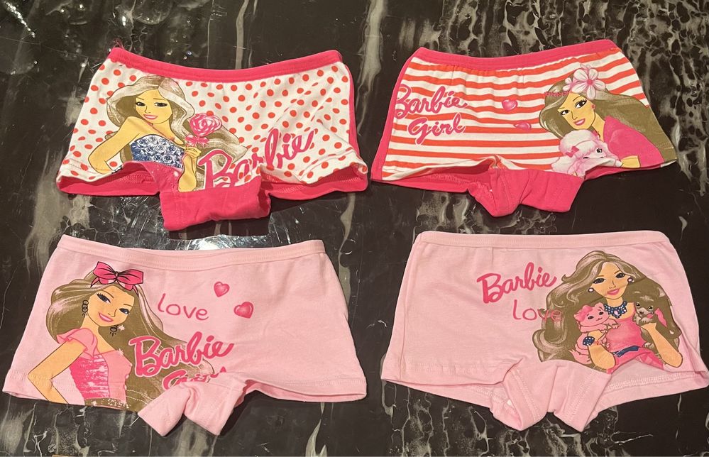 Cuecas novaa da Barbie