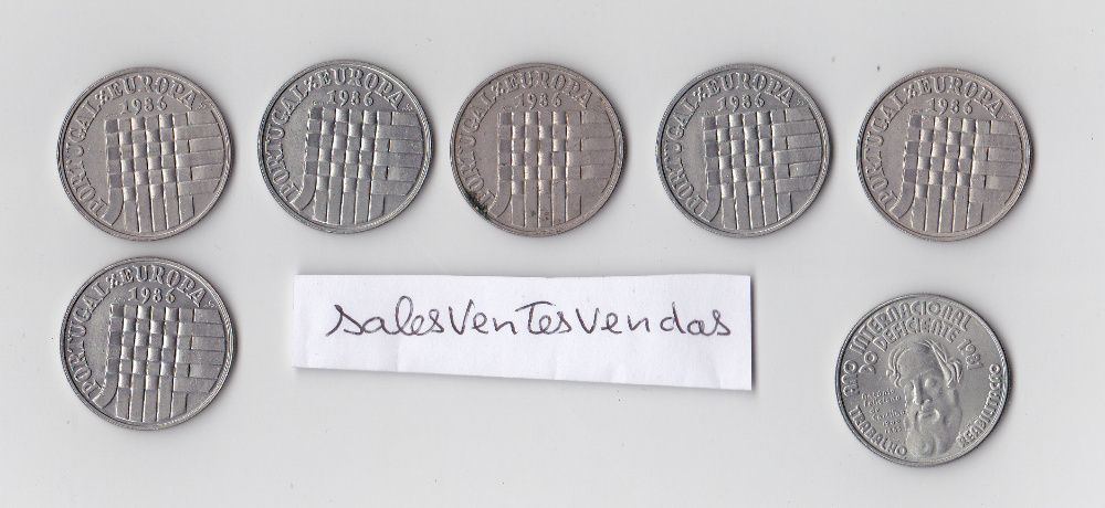 Moedas Comemorativas Portuguesas em prata e cuproniquel (1966.1989)
