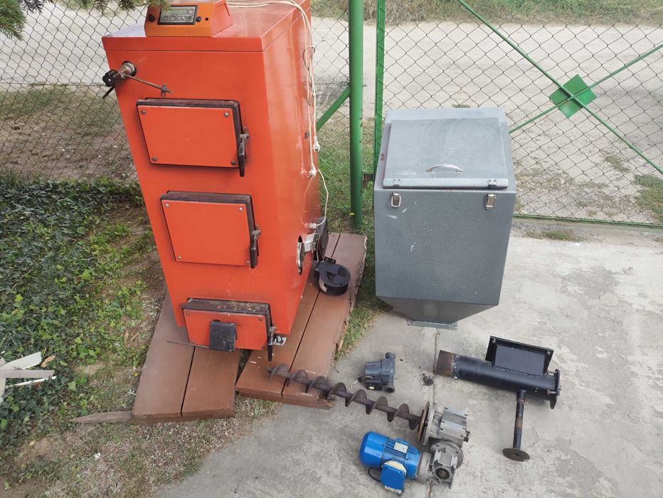 Części sprawne z kotła na ekogroszek – możliwość zakupu w całości