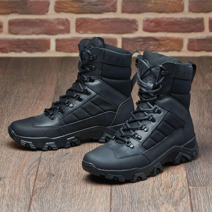 Зимние берцы -20'С Silver gortex black
